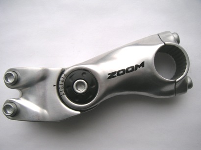 Mostek kierownicy Zoom regulowany C276 srebrny